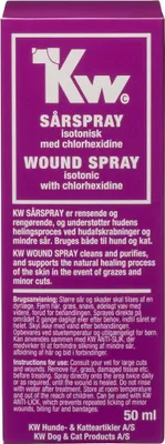 Zdjęcie produktu dla KW Spray na rany - 100 ml - Dla psów, kotów i małych zwierząt