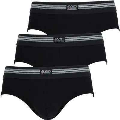 Produktbild von JOCKEY 3Pack Herren Minislips in 3 x schwarz M