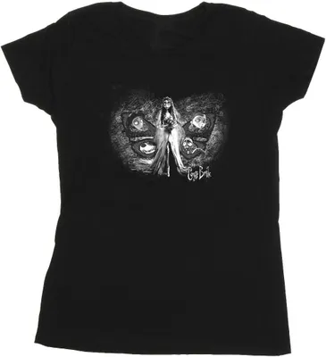 Produktbild von Corpse Bride - T-Shirt für Damen BI14139 (XXL) (Schwarz)