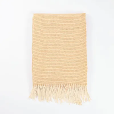 Immagine prodotto di Home Deluxe Coperta di lana MILA Orange - 140 x 200 cm | Coperta di lana arancione, coperta arancione, coperta accogliente arancione,