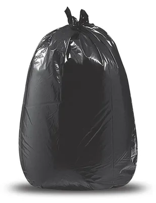 Produktbild von 10x Bauschuttsack Schwerlastsack 100 µm schwarz 70 x 110 cm 120L