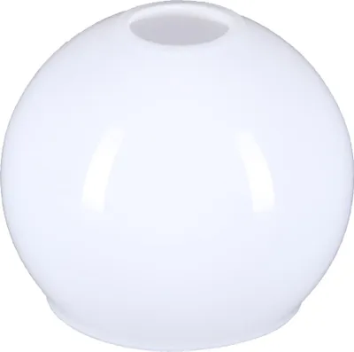 Image de Verre sphérique blanc brillant Ø 90 mm Verre de lampe Verre de rechange Verre de luminaire Verre opalin Verre sphérique