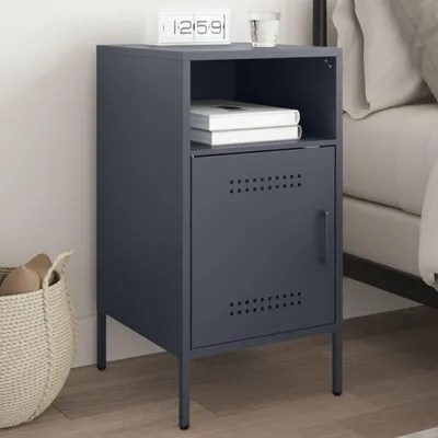 Zdjęcie produktu dla VidaXL 843070, Antracyt, Stal, 20 kg, 360 mm, 390 mm, 680 mm