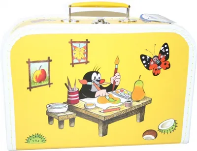 Obrázok produktu pre Kufrík Krtko svetložltý 30 cm