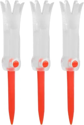 Immagine prodotto di Set di tee da golf in metallo - 50 pezzi - Colore argento - Accessori per l'allenamento