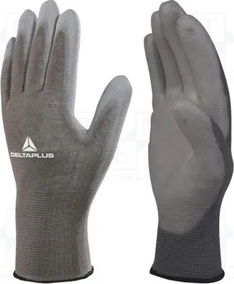 Produktbild von 1x Schutzdschuhe grau Größe: 8 VE702PG VE702PG08 d Protection Polyester,Polyuret