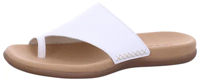 Produktbild von Gabor 03-700 Schuhe Damen Pantoletten Zehentrenner, Schuhgröße:37, Farbe:Weiß