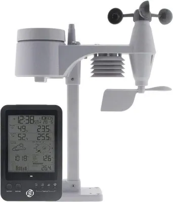 Obrázek produktu pro Vnitřní a venkovní meteorologická stanice, digitální vlhkoměr, teploměr