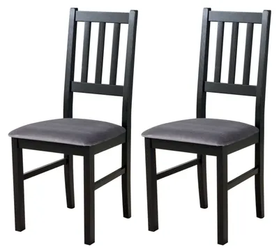 Produktbild von ESSZIMMERSTUHL - 2er-Set Bos 4 schwarz kronos 22