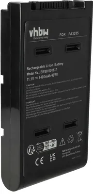 Produktbild von vhbw Akku Ersatz für PA3285U-2BRS,  PA3285U-2BAS,  PA3285U-1BRS,  PA3285U-1BAS, PA3284U-1BRS, PA3284U-1BAS für Notebook (4400 mAh, 11,1 V, Li-Ion)