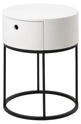 Produktbild von home24 Nachtkommode - Holzwerkstoff / Metall