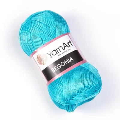 Obrázek produktu pro Yarn Art Begonia 0008 Light Turquoise Pletací příze