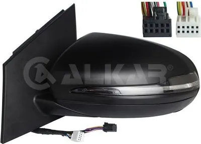 Produktbild von ALKAR 6141214 Außenspiegel Seitenspiegel Links passend für MERCEDES-BENZ B-Klasse (W247) Beheizt mit Memory Asphärisch Grundiert Elektrisch
