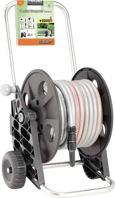 Produktbild von Claber Schlauchwagen-Set Genius Compact Pronto 25