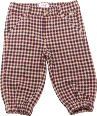 Immagine prodotto di 3085AL pantalone bimbo boy IL GUFO kids pants beige/blue
