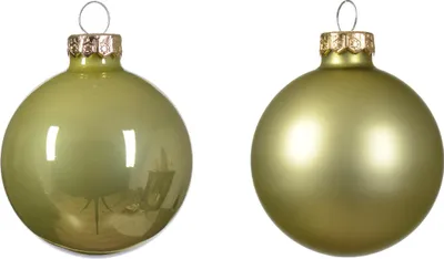 Productafbeelding van Kerstbal glas d6 cm pstch ass 10st kerst Decoris