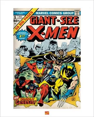Zdjęcie produktu dla X-Men – Marvel Comics – REPRODUKCJA – 40 x 50 cm – Plakat