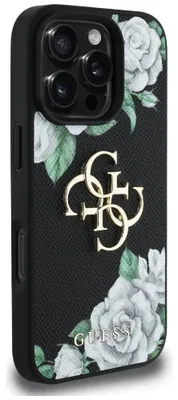 Produktbild von Guess Roses Big Iphone 16 Pro Handyhülle    One Size