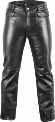 Produktbild von Lederjeans Bikerjeans Lederhose in schwarz Motorrad Biker Jeans Lederhose(40)
