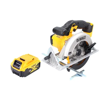 Produktbild von DeWalt DCS 391 N Akku Handkreissäge 18 V 165 mm + 1x Akku 5,0 Ah - ohne Ladegerät
