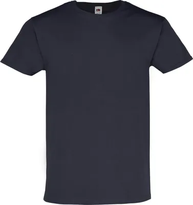 Produktbild von Fruit of the Loom ICONIC 195 RINGSPUN PREMIUM T Farbe: deep navy Größe: L