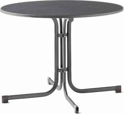 Produktbild von Sieger Boulevard runde Klapptische Stahlrohr/Mecalit Pro Ø70 cm bis Ø100 cm
