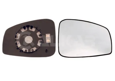 Produktbild von ALKAR Spiegelglas Außenspiegel Rechts für RENAULT LAGUNA III Grandtour (KT0/1) Beheizbar Konvex 6432231