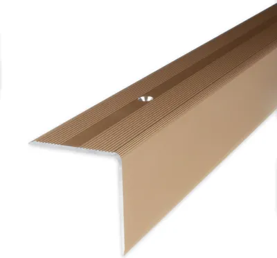 Produktbild von PROVISTON | Treppenkanten- & Winkelprofil | Aluminium | 40 x 42 x 1000 mm | Bronze Hell | Winkel