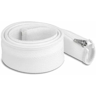 Produktbild von DELOCK Geflechtschlauch mit Reißverschluss 1 m x 50 mm weiß