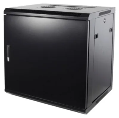 Productafbeelding van DSIT 9U wandkast met metalen deur 600x450x500mm (BxDxH)