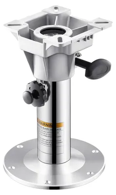 Obrázok produktu pre Držiak lode s nastaviteľnou výškou od SucceBuy, rozsah 324-475 mm, robustná základňa z hliníkovej zliatiny s uzamykacím mechanizmom, odolný voči vode a korózii, ideálny na použitie na lodiach