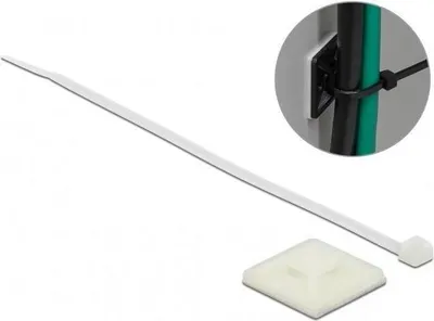 Zdjęcie produktu dla DELOCK Befestigungssockel 30 x 30 mm mit Kabelbinder