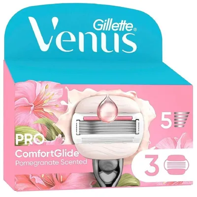 Zdjęcie produktu dla Gillette Venus Pro Comfort-Glide Tropical, zestaw 3 sztuki