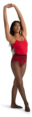 Immagine prodotto di Collant a rete con strass, modello professionale Capezio, colore nero, taglia 36