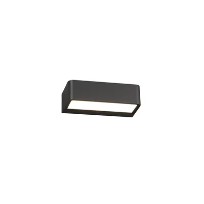 Produktbild von Faro 71277, Wandbeleuchtung für den Außenbereich, Dunkles Grau, Aluminium, IP65, I, 10 W