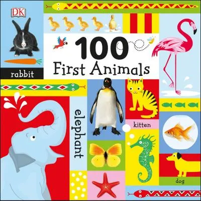 Obrázok produktu pre Pappbuch 100 erste Tiere mit klaren Wortbeschriftungen und 14 Themenseiten