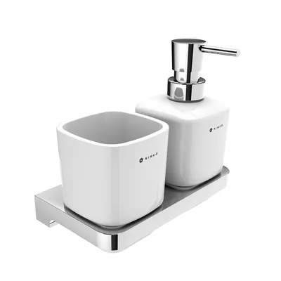 Immagine prodotto di Dispenser con bicchiere per spazzolini Nimco Maya MA 2905831K-T-26