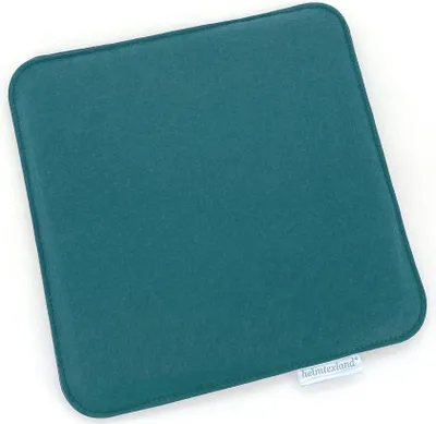 Produktbild von heimtexland ® Sitzkissen Set Filz Stuhlkissen Stuhlauflage Filzkissen Stuhl Polster Kissen Typ631 4er Set 35 x 35 cm Eckig Petrol