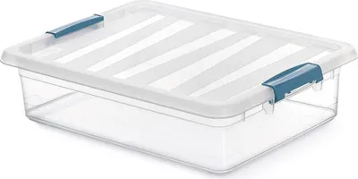 Obrázok produktu pre Viacúčelový box Domopak Living Katla Transparentný polypropylén 8 l (39 x 29 x 10,5 cm)