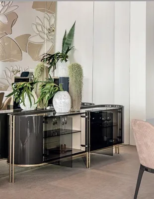 Produktbild von Sideboard Wohnzimmer Designs Lowboard Möbel Sideboards Glas Sideboard