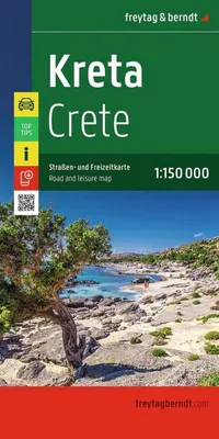 Produktbild von Kreta, Straßen- und Freizeitkarte 1:150.000, freytag & berndt