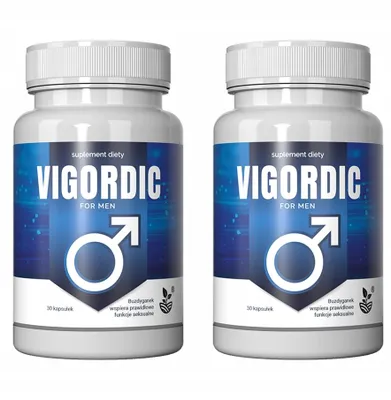 Produktbild von 2X Nahrungsergänzungsmittel Vigordic Max Kapseln 30 Stk