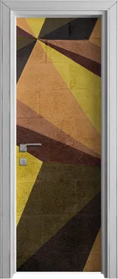 Produktbild von Tür Selbstklebende 70x210 cm Türfolie Türtapete Klebefolie - Geometrische Muster Abstrakt