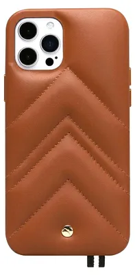 Obrázok produktu pre ARTEFAKT, Puzdro pre Apple iPhone 12 / 12 Pro z kože Louvre, hnedé