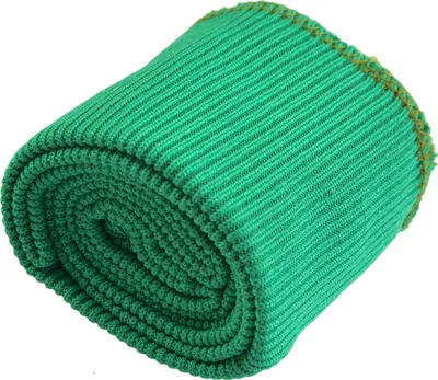 Strickbündchen Set, elastisch, Bündchen, Ärmelbund, grün