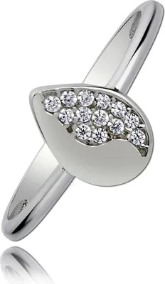 Produktbild von Balia Ring Damen Gold 333 54 17,2 weiß, silber Ringschmuck D2BGR013W54