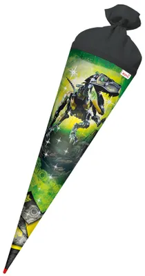 Obrázek produktu pro ROTH 677449 ROTH Schultüte "Robo-Rex", rund, 700 mm, mit Effekt