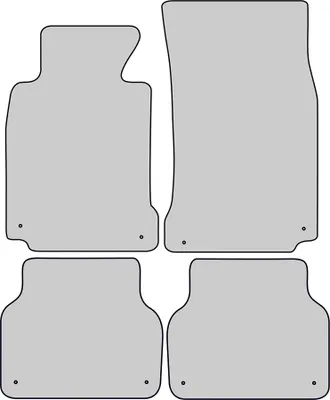 Produktbild von Luxus Fußmatten für BMW 5er E39 Touring Kombi Limo Bj. 1995-2004
