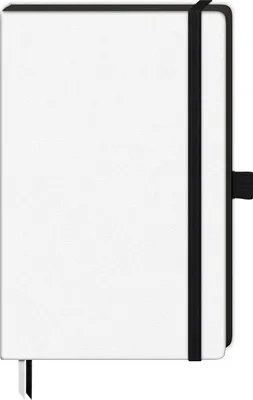 Obrázok produktu pre BRUNNEN 105592605 Poznámkový blok Kompagnon White 12,5 x 19,5 cm nelinkovaný biely