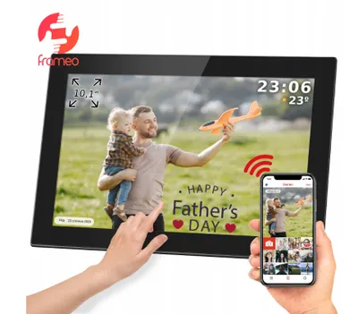 Obrázok produktu pre Cyfrowa ramka Kruger&Matz na zdjęcia FRAMEO Wi-Fi 10,1" wysoka kvalita panelu
